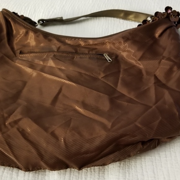 Bronze  colored sequin purse - Picture 5 of 5